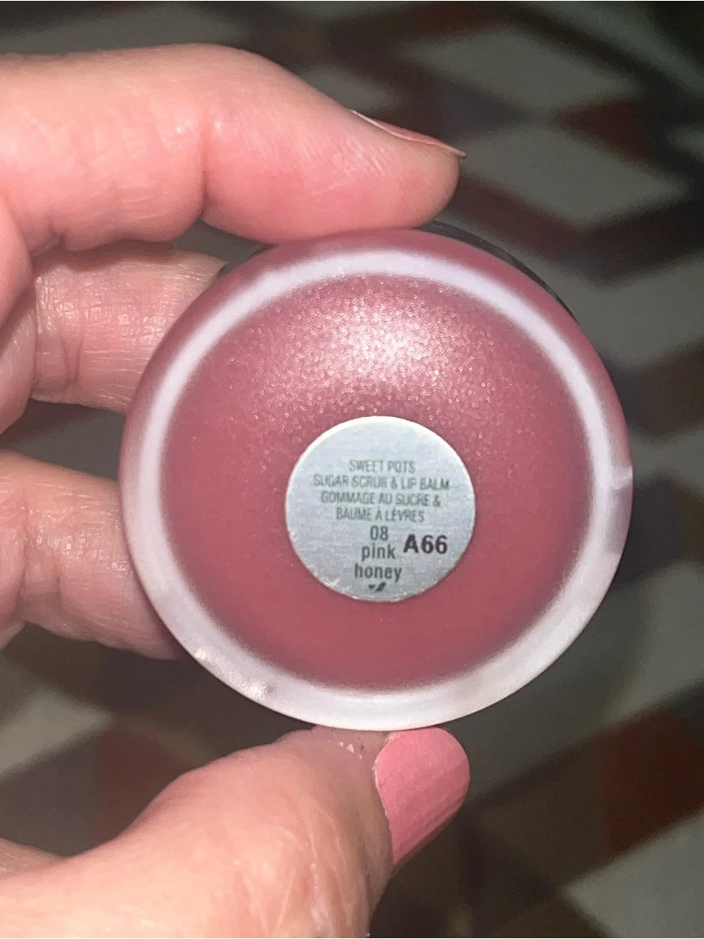 New Clinique Sweet Pots Sugar Lip Scrub & Lip Balm in Pink Honey